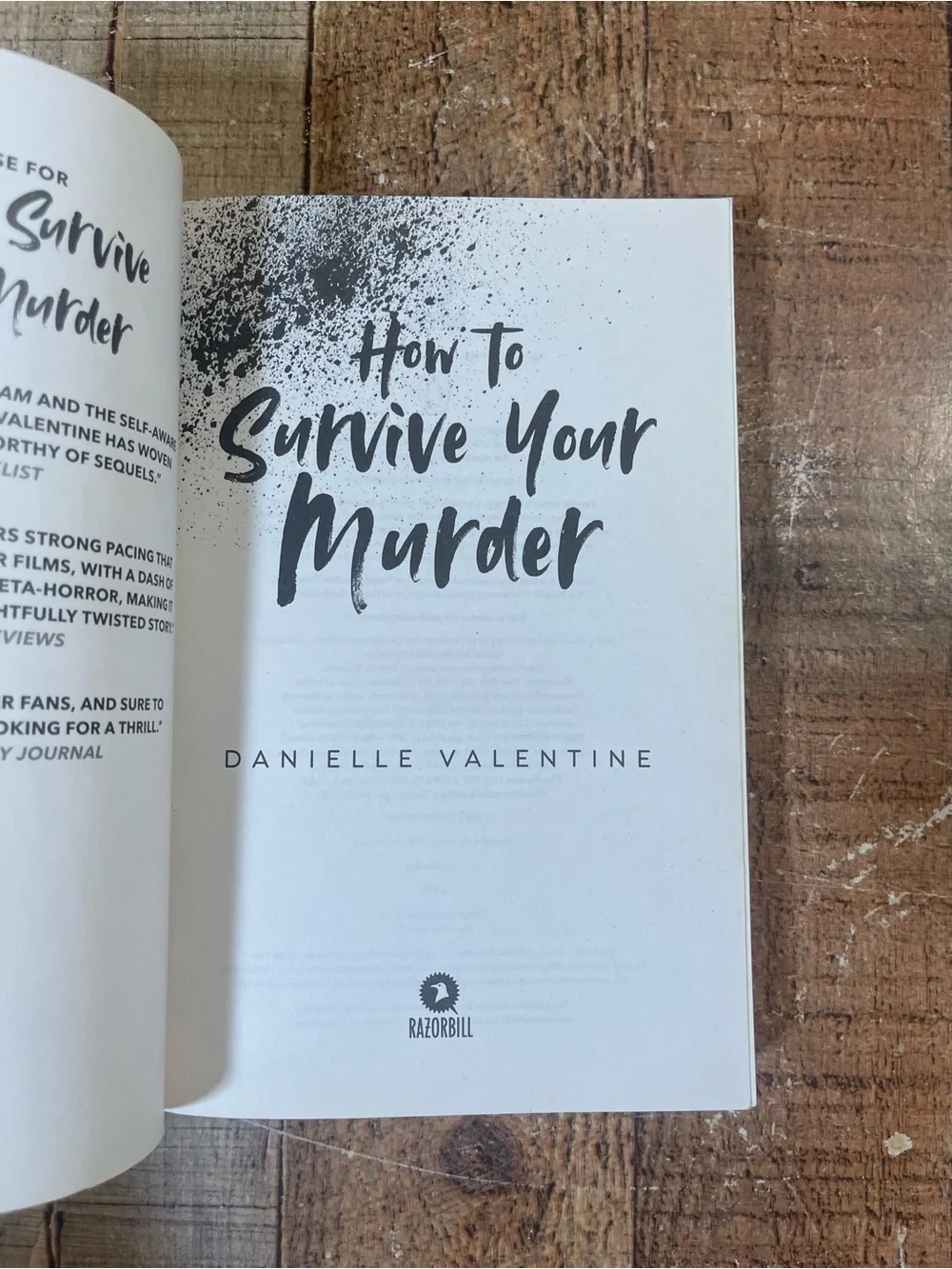 Two Sides to Every Murder & How to Survive Your Murder Book Bundle Paperbacks
